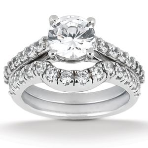 Taryn Collection 18 Karat Diamond Engagement Ring TQD A-199