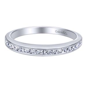 Gabriel 14 Karat Contemporary Wedding Band WB9701W44JJ