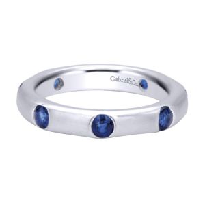 Gabriel Fashion 14 Karat Stackable Ladies' Ring LR4841W4JSA