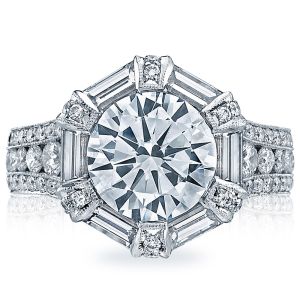 Tacori HT2603RD95 18 Karat RoyalT Engagement Ring