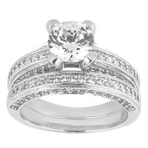 Taryn Collection 14 Karat Diamond Engagement Ring TQD A-708