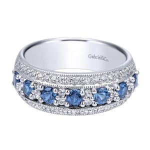 Gabriel Fashion 14 Karat Victorian Ladies' Ring LR4503W44SA