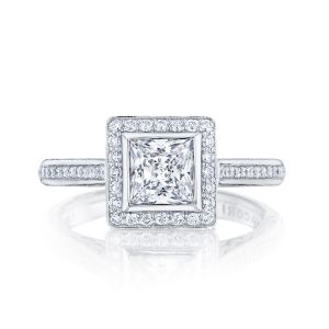 306-25PR55 Platinum Tacori Starlit Engagement Ring