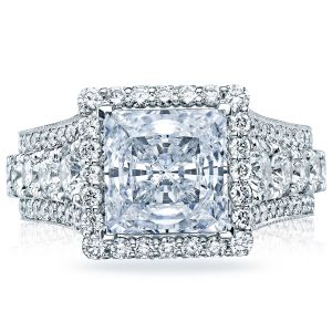 HT2613PR85 Platinum Tacori RoyalT Engagement Ring