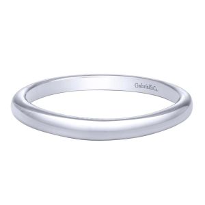 Gabriel 14 Karat Contemporary Wedding Band WB10761W4JJJ
