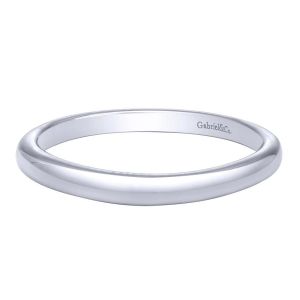 Gabriel 14 Karat Contemporary Wedding Band WB10761W4JJJ