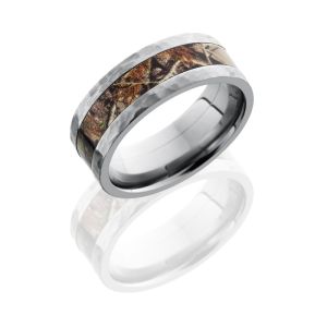 Lashbrook CAMO8F14-RTAP HAMMER Camo Wedding Ring or Band