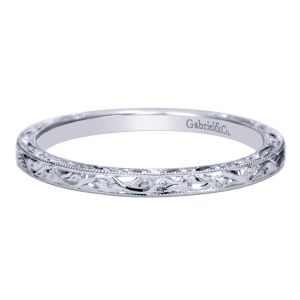 Gabriel 14 Karat Victorian Wedding Band WB8845W4JJJ