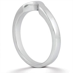 Taryn Collection Platinum Wedding Ring TQD B-6041