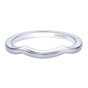 Gabriel 14 Karat Contemporary Wedding Band WB9600W4JJJ