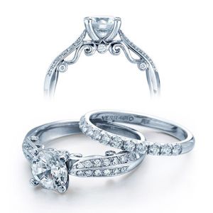 Verragio Platinum Insignia Engagement Ring INS-7023
