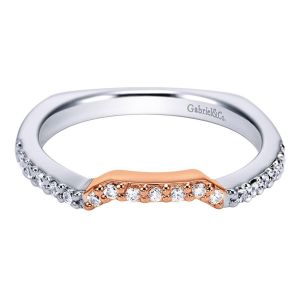 Gabriel 14 Karat Contemporary Wedding Band WB4007T44JJ