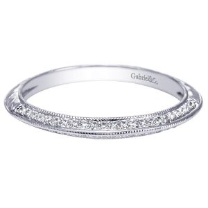 Gabriel 14 Karat Victorian Wedding Band WB5411W44JJ