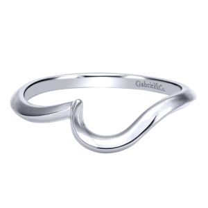 Gabriel 14 Karat Contemporary Wedding Band WB911796R1W4JJJ