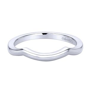 Gabriel 14 Karat Contemporary Wedding Band WB9557W4JJJ