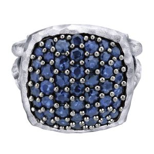 Gabriel Fashion Silver Byblos Ladies' Ring LR50593SVJSB