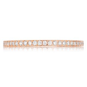 Tacori 41-15PK 18 Karat Pretty in Pink Diamond Wedding Band