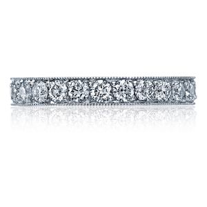 41-3ET Platinum Tacori Sculpted Crescent Diamond Wedding Ring