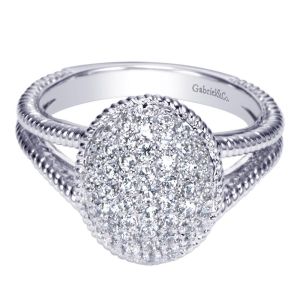 Gabriel Fashion 14 Karat Hampton Diamond Ladies' Ring LR6571W45JJ