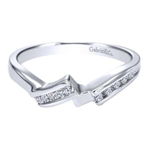 Gabriel Platinum Contemporary Wedding Band WB1709PT3JJ