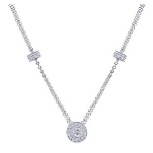 Gabriel Fashion 14 Karat Victorian Necklace NK2180W44JJ