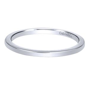 Gabriel 14 Karat Contemporary Wedding Band WB911872S2W4JJJ