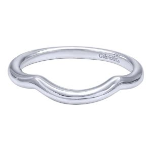 Gabriel 14 Karat Contemporary Wedding Band WB10500W4JJJ