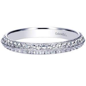 Gabriel 14 Karat Victorian Wedding Band WB8872W44JJ