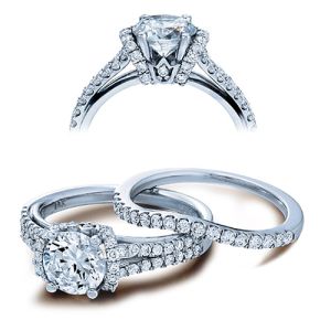 Verragio Platinum Couture Engagement Ring Couture-0376