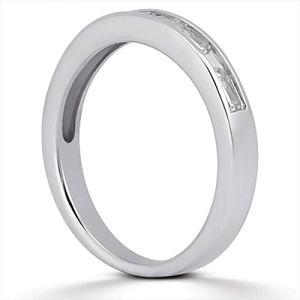 Taryn Collection Platinum Wedding Ring TQD B-512