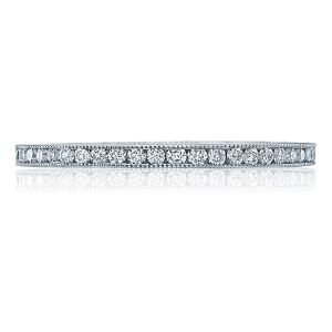 44-15ET Platinum Tacori Sculpted Crescent Diamond Wedding Ring