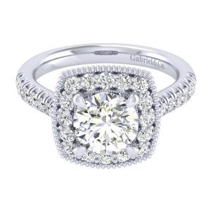 Gabriel 14 Karat Perfect Match Engagement Ring ER039C6ABW44JJ