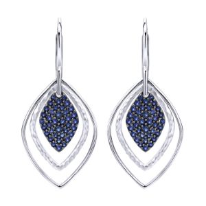 Gabriel Fashion Silver Byblos Drop Earrings EG12519SVJSA
