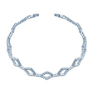 Gabriel Fashion 14 Karat Lusso Diamond Tennis Bracelet TB2185W45JJ