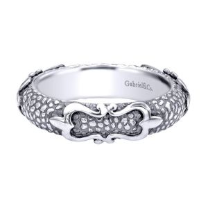 Gabriel Fashion Silver Stackable Stackable Ladies' Ring LR5924-7SVJJJ