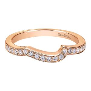 Gabriel 14 Karat Contemporary Wedding Band WB6360K44JJ