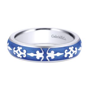 Gabriel Fashion Silver Stackable Stackable Ladies' Ring LR5902-7E6SVJJJ