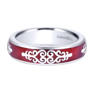 Gabriel Fashion Silver Stackable Stackable Ladies' Ring LR5900-7E1SVJJJ