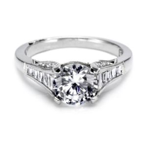 Tacori 18 Karat Simply Tacori Solitaire Engagement Ring 2577RD75