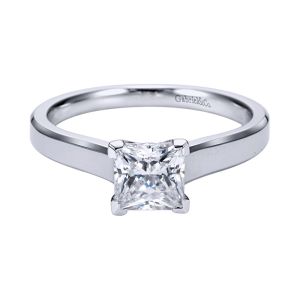 Gabriel Platinum Contemporary Engagement Ring ER6575PTJJJ