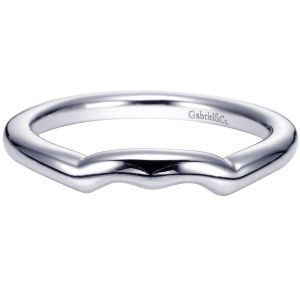 Gabriel Platinum Contemporary Wedding Band WB5994PTJJJ