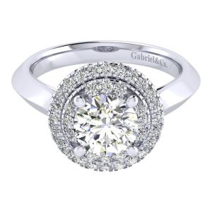 Gabriel 14 Karat Perfect Match Engagement Ring ER001C6AIW44JJ