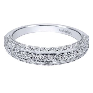 Gabriel 14 Karat Victorian Wedding Band WB911785S2W44JJ