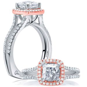 A.JAFFE Platinum Signature Engagement Ring MES632