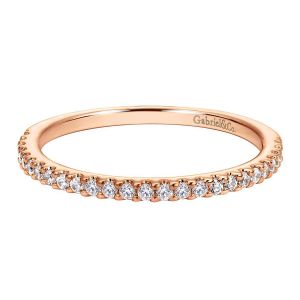 Gabriel 14 Karat Contemporary Wedding Band WB7227K44JJ