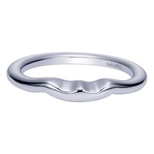 Gabriel Platinum Contemporary Wedding Band WB5993PTJJJ