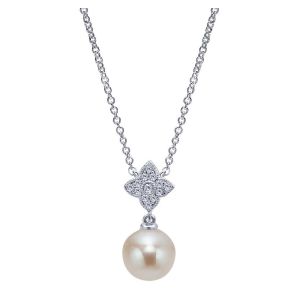 Gabriel Fashion 14 Karat Grace Necklace NK4511W45PL