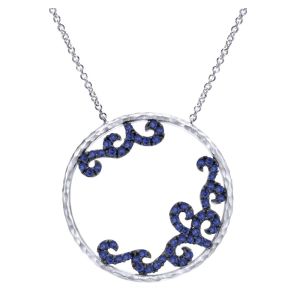 Gabriel Fashion Silver Byblos Chain Necklace NK4789SVJSA