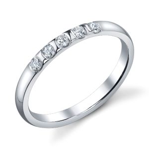 244422 Christian Bauer 14 Karat Diamond  Wedding Ring / Band