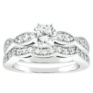 Taryn Collection 18 Karat Diamond Engagement Ring TQD A-5804
